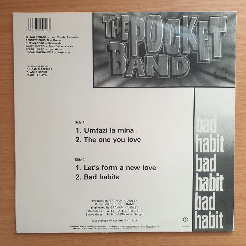 Pocket Band  Bad Habit - Vinyl LP Record - Very-Good+ Quality (VG+)