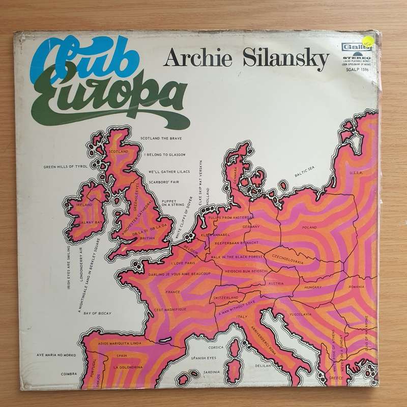 Archie Silansky  Club Europa - Vinyl LP Record - Very-Good+ Quality (VG+)