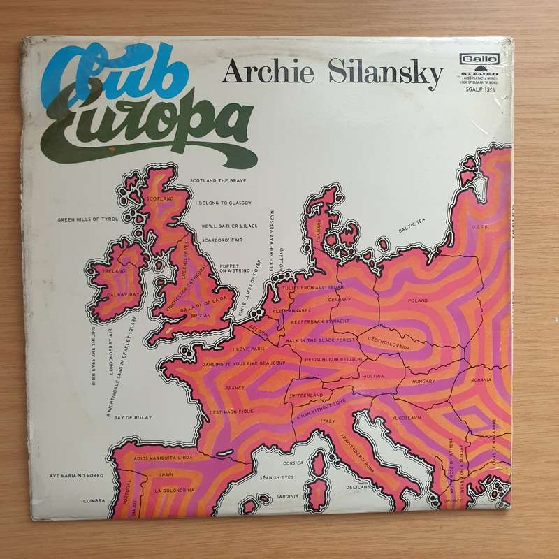 Archie Silansky  Club Europa - Vinyl LP Record - Very-Good+ Quality (VG+)