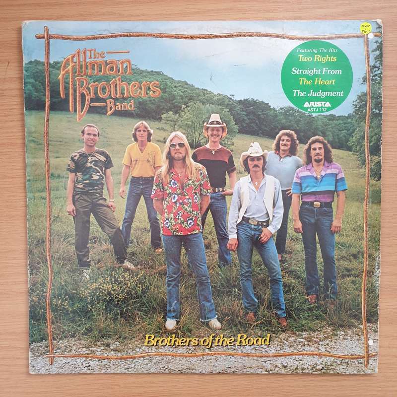 The Allman Brothers Band  Brothers Of The Road - Vinyl LP Record - Very-Good+ Quality (VG+)