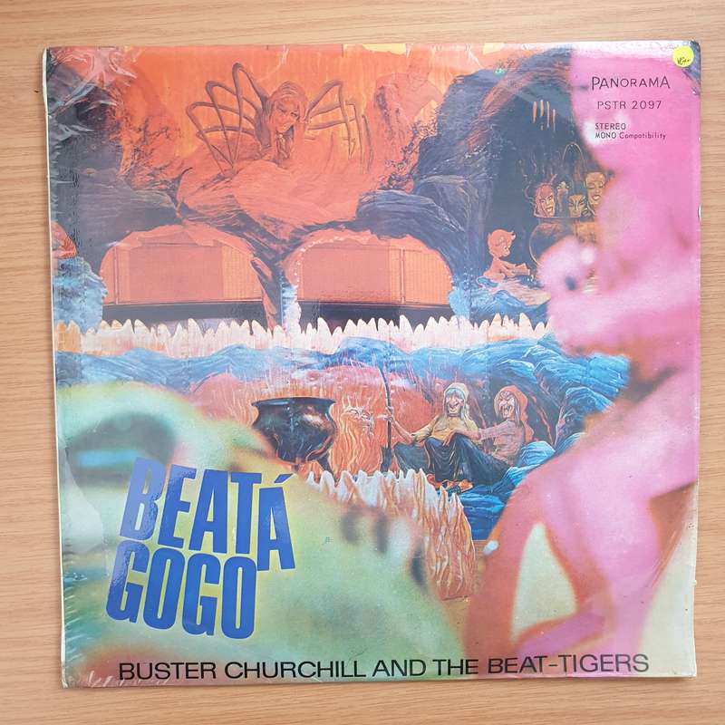 Buster Churchill And The Beat-Tigers  Beat Á Gogo - Vinyl LP Record - Very-Good+ Quality (VG+)