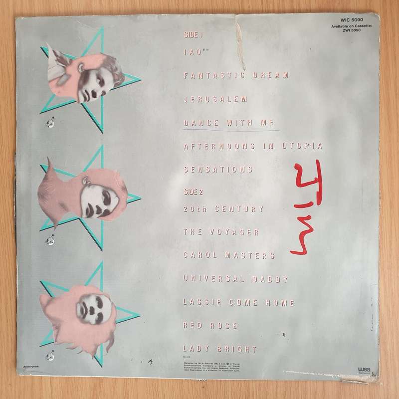 Alphaville  Afternoons In Utopia - Vinyl LP Record - Very-Good+ Quality (VG+)