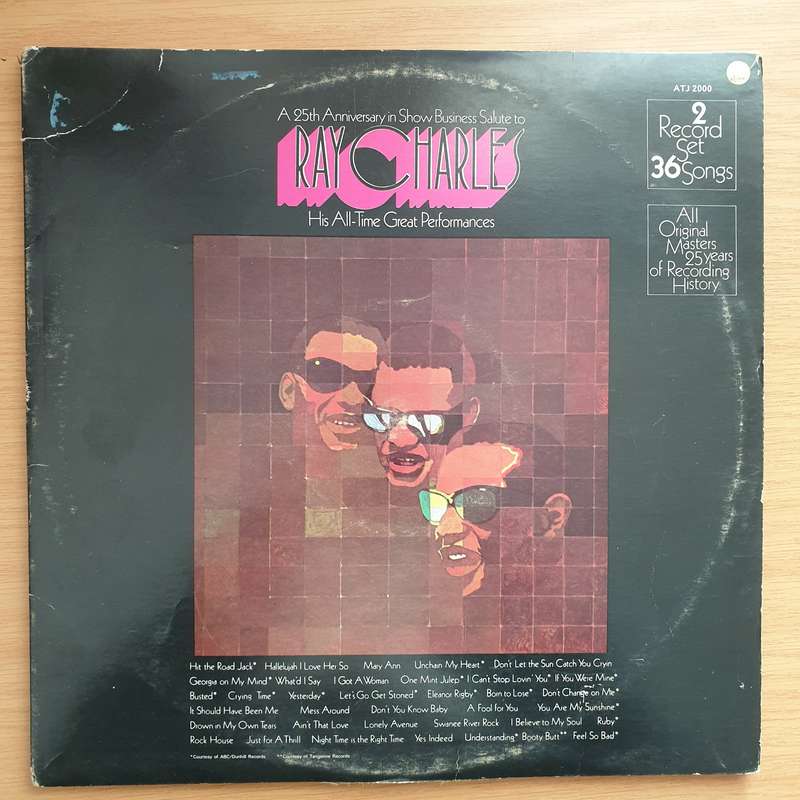 Ray Charles  A 25th Anniversary In Show Business - His All-Time Great Perfomances - Double Vin...