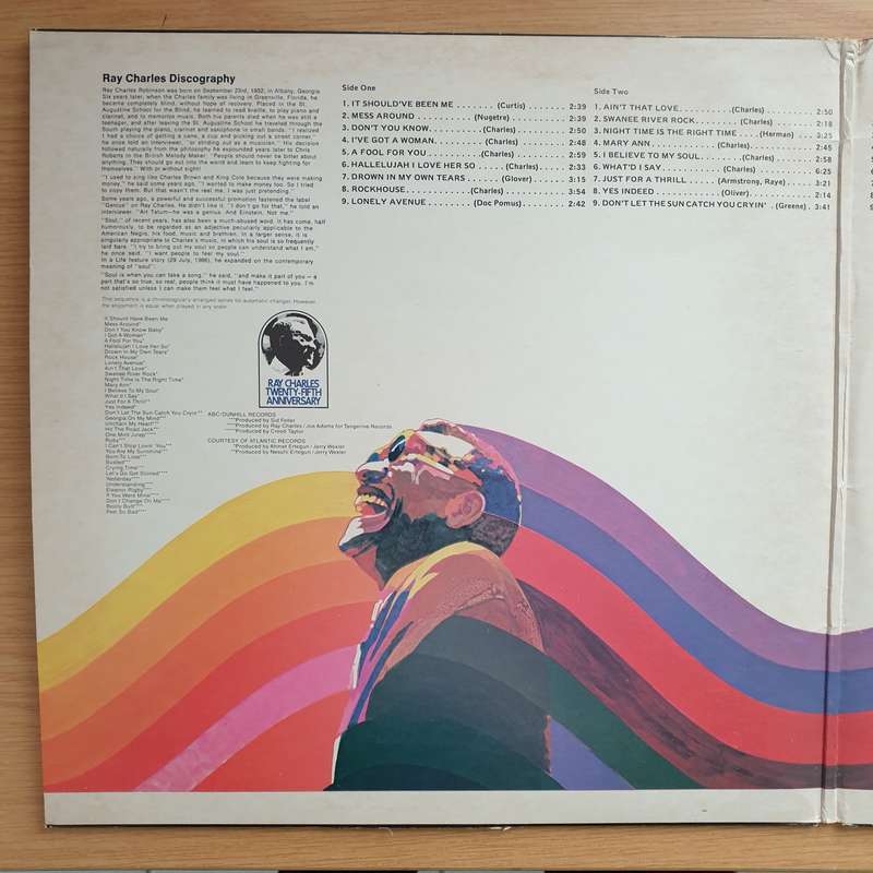 Ray Charles  A 25th Anniversary In Show Business - His All-Time Great Perfomances - Double Vin...