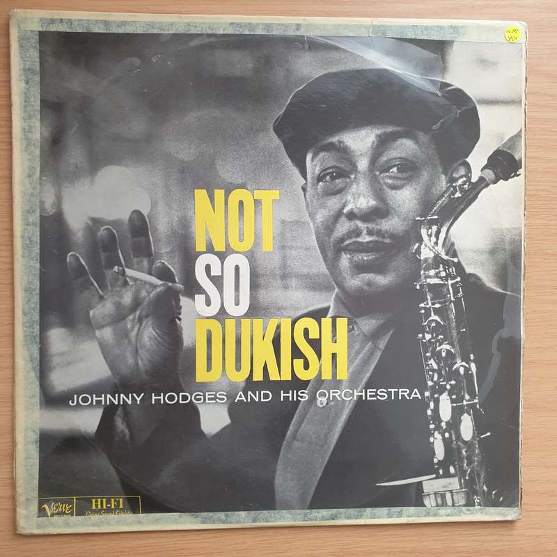 Johnny Hodges And His Orchestra  Not So Dukish - Vinyl LP Record - Very-Good+ Quality (VG+)