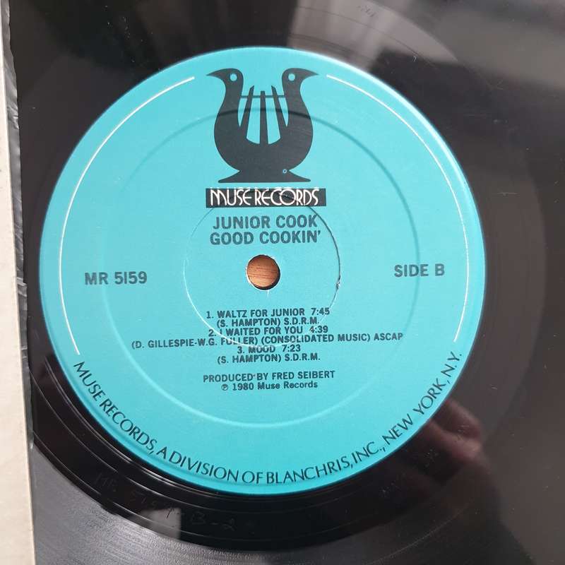 Junior Cook  Good Cookin' - Vinyl LP Record - Very-Good Quality (VG) (verry)