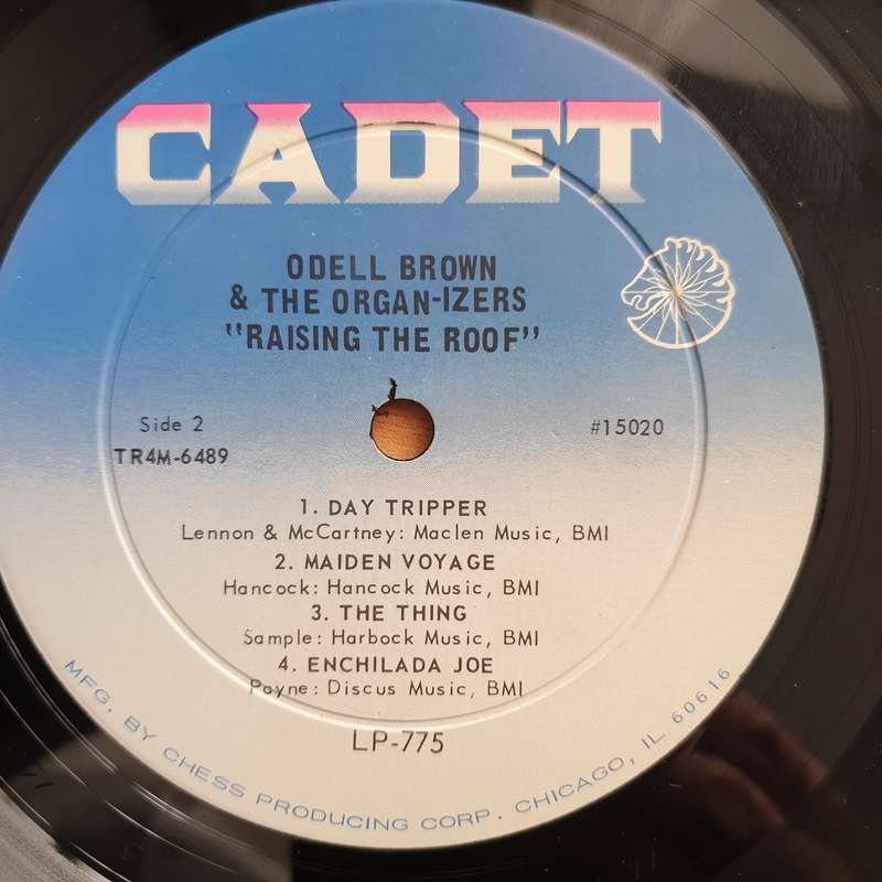 Odell Brown & The Organ-izers  Raising The Roof - Vinyl LP Record - Very-Good Quality (VG) (ve...