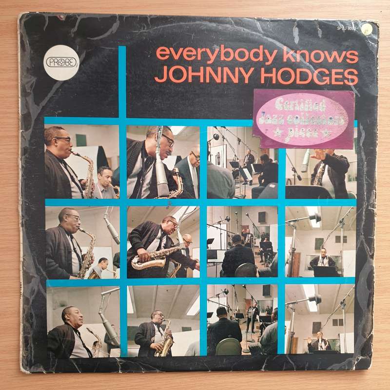 Johnny Hodges  Everybody Knows Johnny Hodges - Vinyl LP Record - Very-Good- Quality (VG-) (minus)
