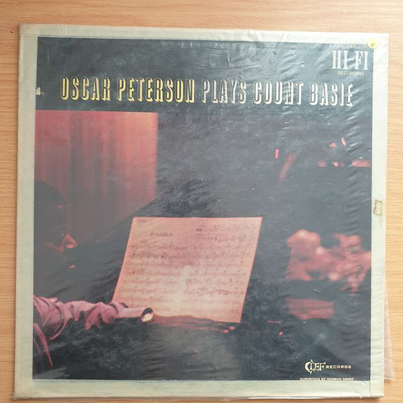Oscar Peterson  Oscar Peterson Plays Count Basie - Vinyl LP Record - Very-Good Quality (VG) (v...