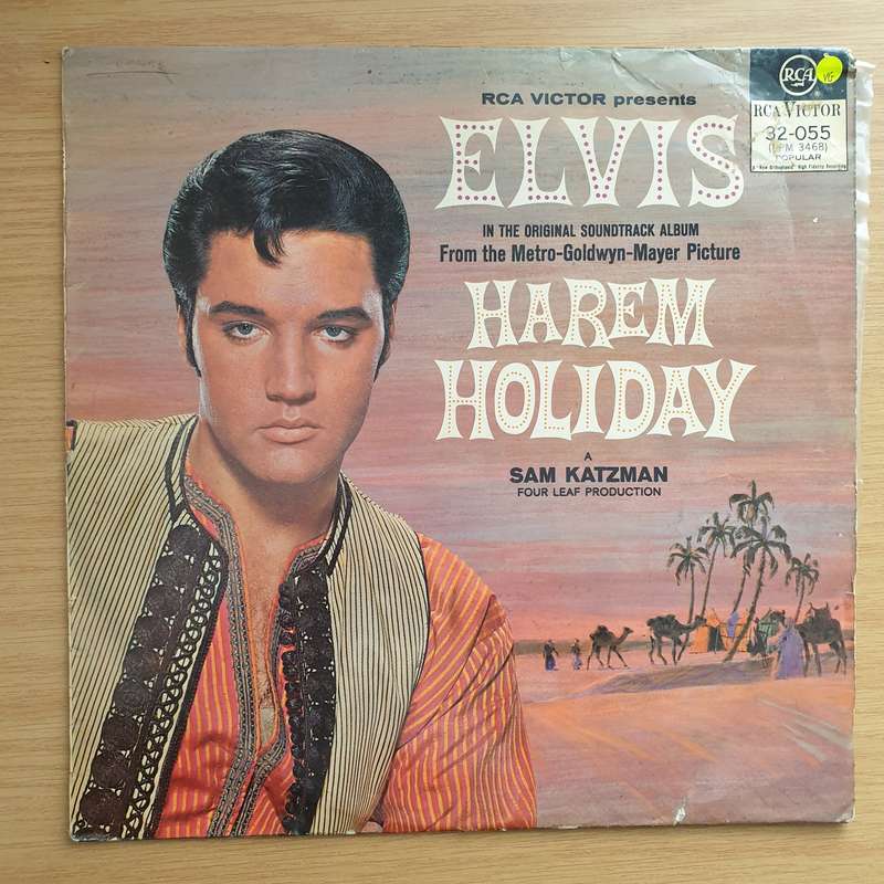 Elvis With The Jordanaires  Harem Holiday - Vinyl LP Record - Very-Good Quality (VG) (verry)