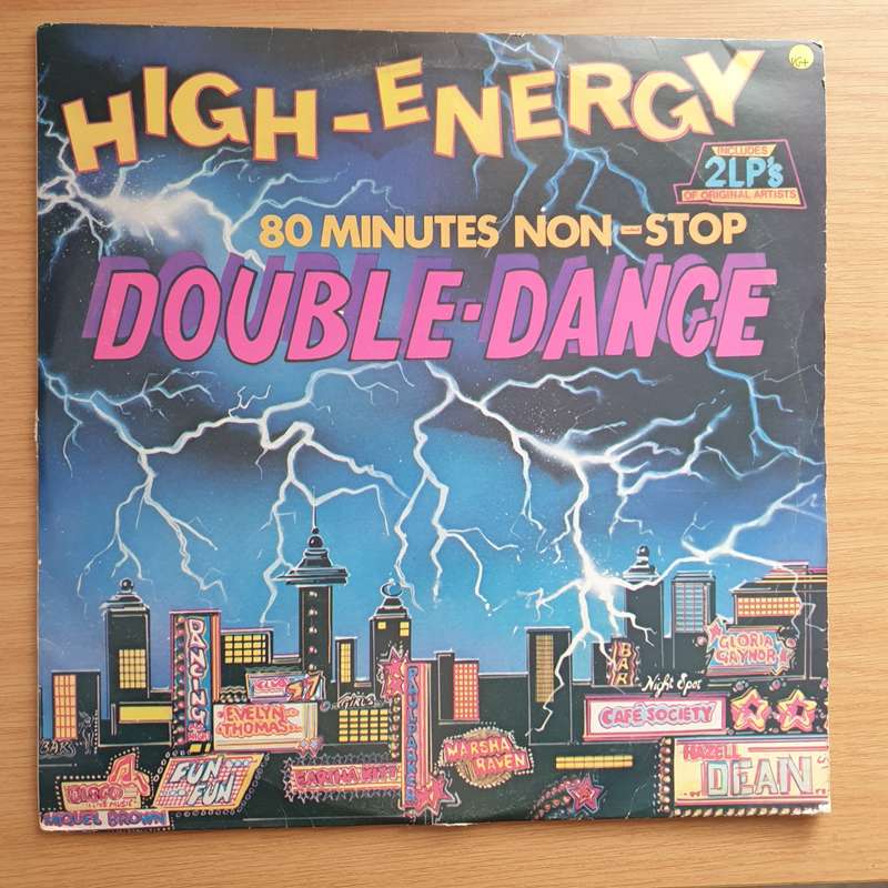 High Energy Double Dance Vol 1  - Double Vinyl LP Record - Very-Good+ Quality (VG+) (verygoodplus)