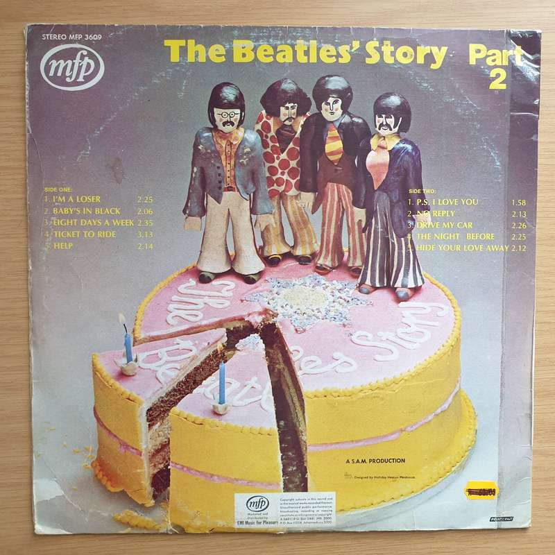 The Liverpool Sound  The Beatles' Story Part 2 - Vinyl LP Record - Very-Good+ Quality (VG+) (v...