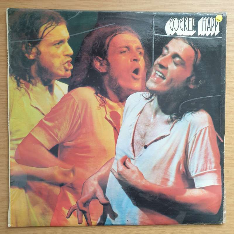 Joe - Cocker - Cocker Happy - Vinyl LP Record - Very-Good+ Quality (VG+) (verygoodplus)