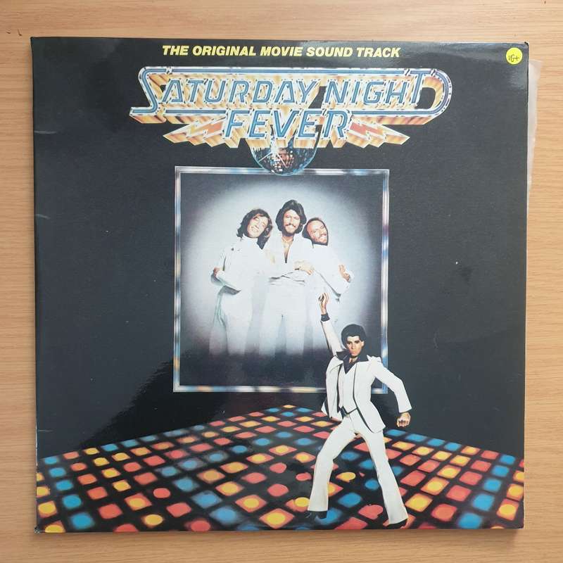 Saturday Night Fever (The Original Movie Sound Track) - Vinyl LP Record - Very-Good+ Quality (VG+...