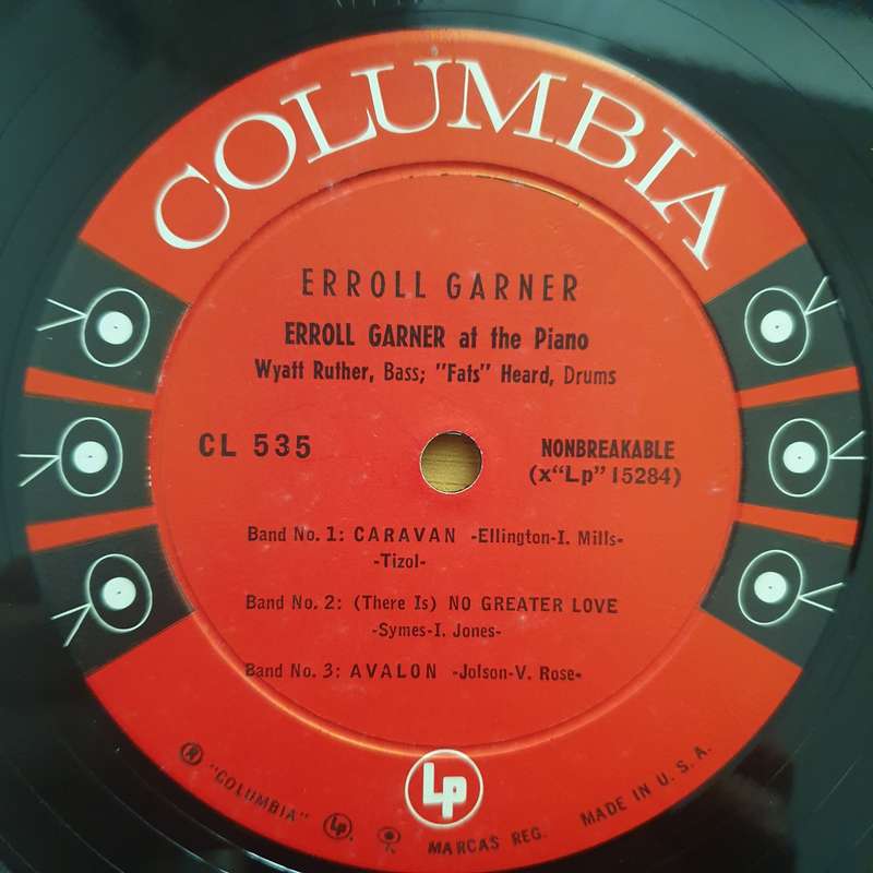 Erroll Garner  Erroll Garner - Vinyl LP Record - Very-Good+ Quality (VG+) (verygoodplus)
