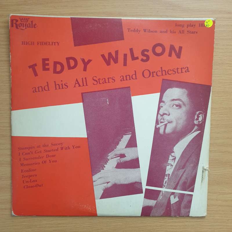 Teddy Wilson And His All Stars  Teddy Wilson And His All Stars And Orchestra - Vinyl LP Record...