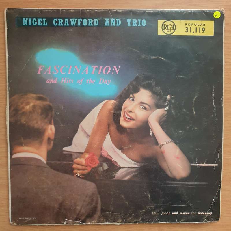 Nigel Crawford and Trio - Fascination and Hits of the Day - Paul Jones and Music for Listening  ...