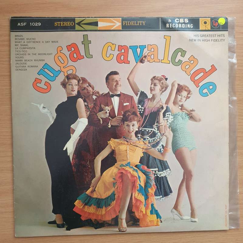 Xavier Cugat And His Orchestra  Cugat Cavalcade  Vinyl LP Record - Very-Good+ Quality (VG+)...