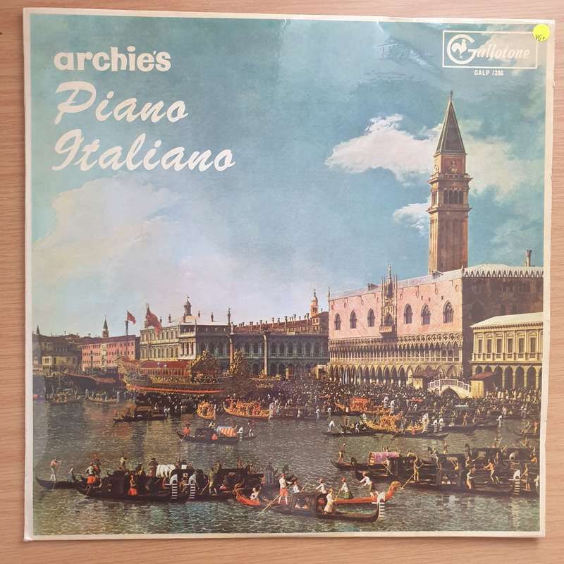 Archie Silansky - Archie's Piano Italiano  Vinyl LP Record - Very-Good+ Quality (VG+) (verygoo...
