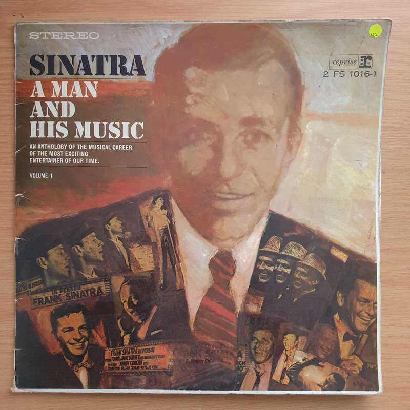 Frank Sinatra  A Man and His Music - Vol 1  Vinyl LP Record - Very-Good+ Quality (VG+) (ver...