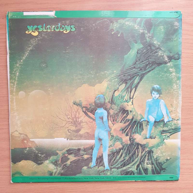 Yes  Yesterdays  Vinyl LP Record - Very-Good+ Quality (VG+) (verygoodplus)