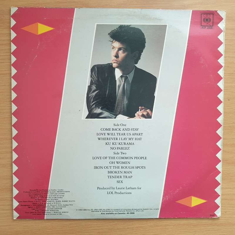 Paul Young - No Parlez  Vinyl LP Record - Very-Good+ Quality (VG+) (verygoodplus)