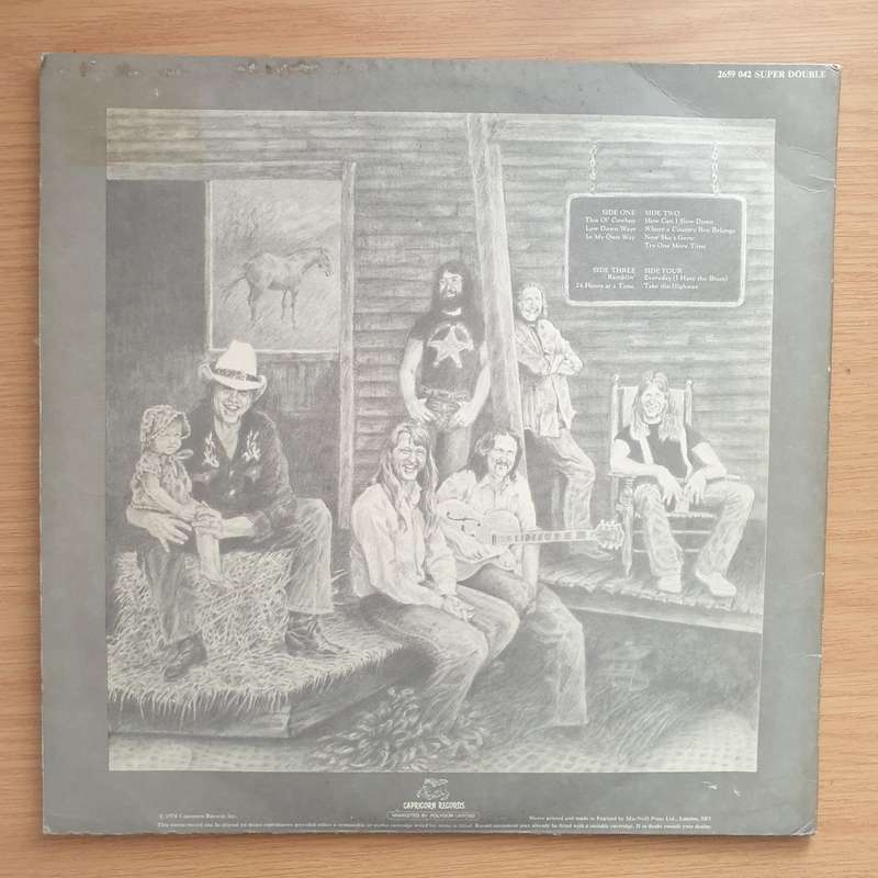 Marshall Tucker Band  Where We All Belong  Double Vinyl LP Record - Very-Good+ Quality (VG+...