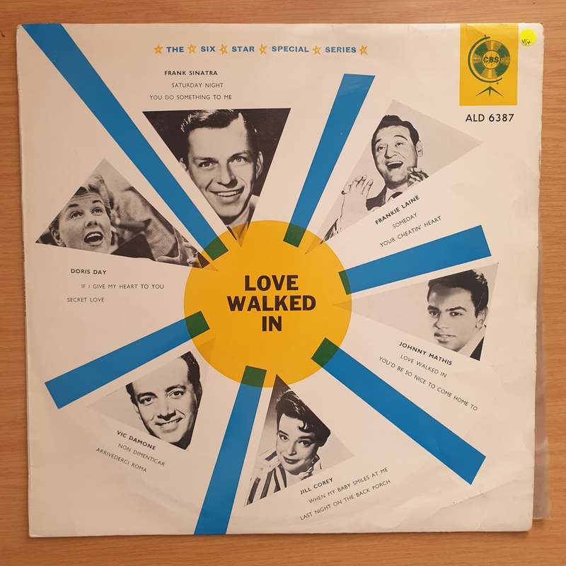 Love Walked In - Sinatra/Laine/Corey... - Vinyl LP Record - Very-Good+ Quality (VG+) (verygoodplus)
