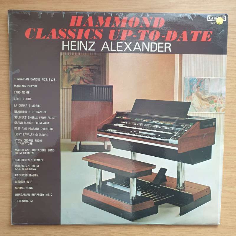 Heinz Alexander  Hammond Classics Up to Date -  Vinyl LP Record - Very-Good+ Quality (VG+) (ve...
