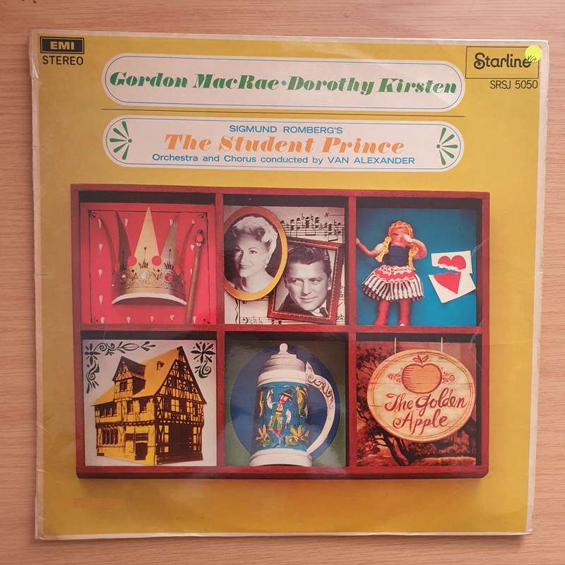 The Student Prince - Gordon MacRae · Dorothy Kirsten  Vinyl LP Record - Very-Good+ Quality (V...