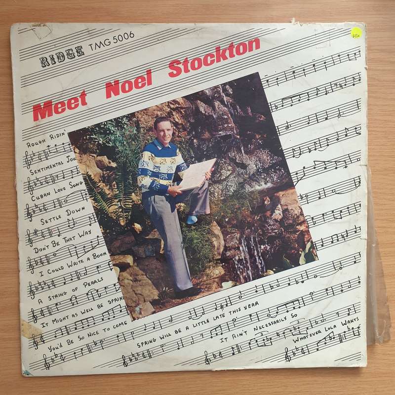 Noel Stockton - Meet Noel Stockton  Vinyl LP Record - Very-Good+ Quality (VG+) (verygoodplus)