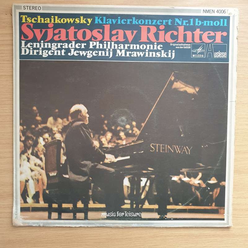 Tschaikowsky, Svjatoslav Richter, Leningrader Philharmonie, Jewgenij Mrawinskij  Klavierkonzer...