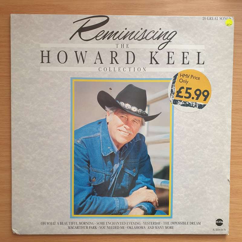 Howard Keel  Reminiscing (The Howard Keel Collection)   Vinyl LP Record - Very-Good+ Qua...