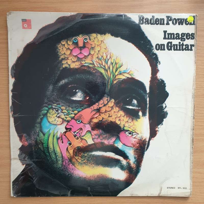 Baden Powell & Janine De Waleyne  Images On Guitar   Vinyl LP Record - Very-Good+ Quality (...