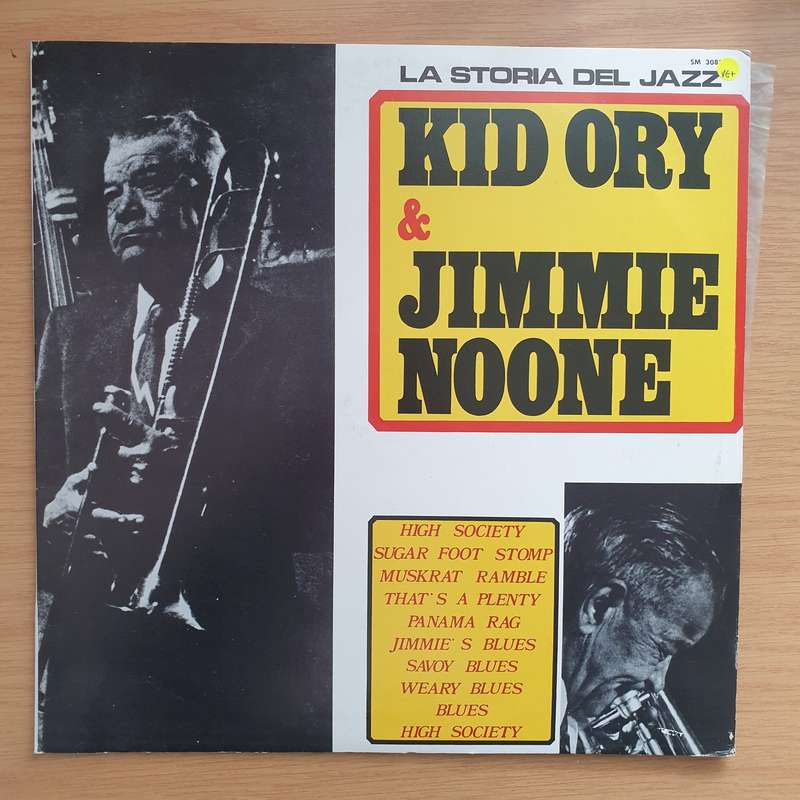 Kid Ory & Jimmie Noone  Kid Ory & Jimmie Noone  Vinyl LP Record - Very-Good+ Quality (VG+) ...
