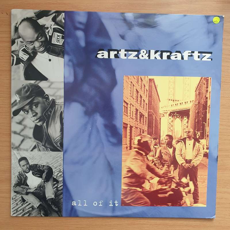 Artz & Kraftz  All Of It  Vinyl LP Record - Very-Good+ Quality (VG+) (verygoodplus)