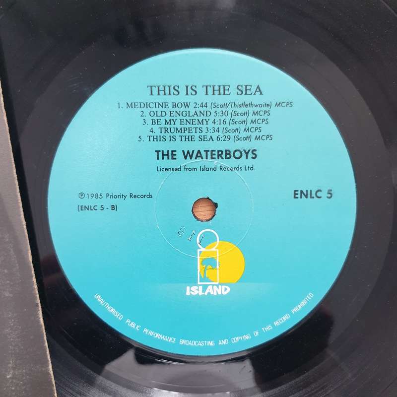 The Waterboys  This Is The Sea - Vinyl LP Record - Very-Good Quality (VG) (verry)