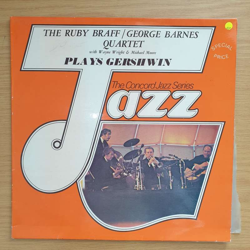 Ruby Braff / George Barnes Quartet  Plays Gershwin - Vinyl LP Record - Very-Good+ Quality (VG+...