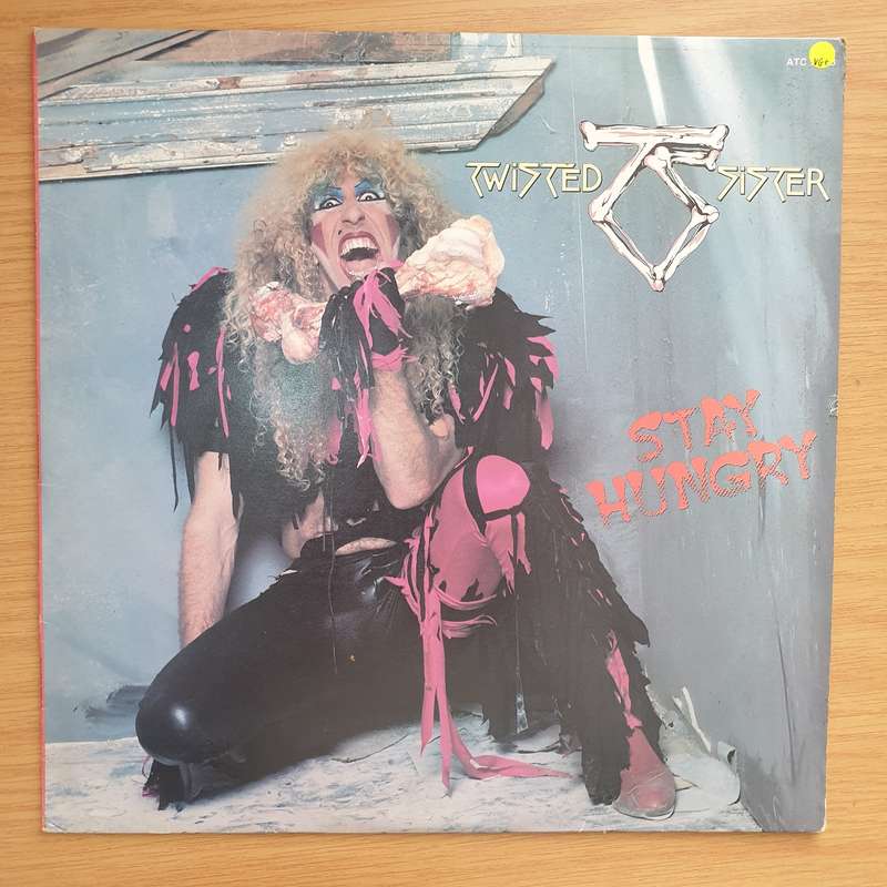 Twisted Sister  Stay Hungry - Vinyl LP Record - Very-Good+ Quality (VG+)