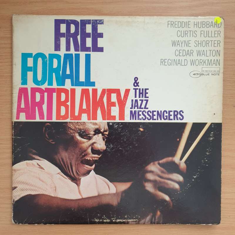 Art Blakey & The Jazz Messengers  Free For All - Vinyl LP Record - Very-Good Quality (VG) (...