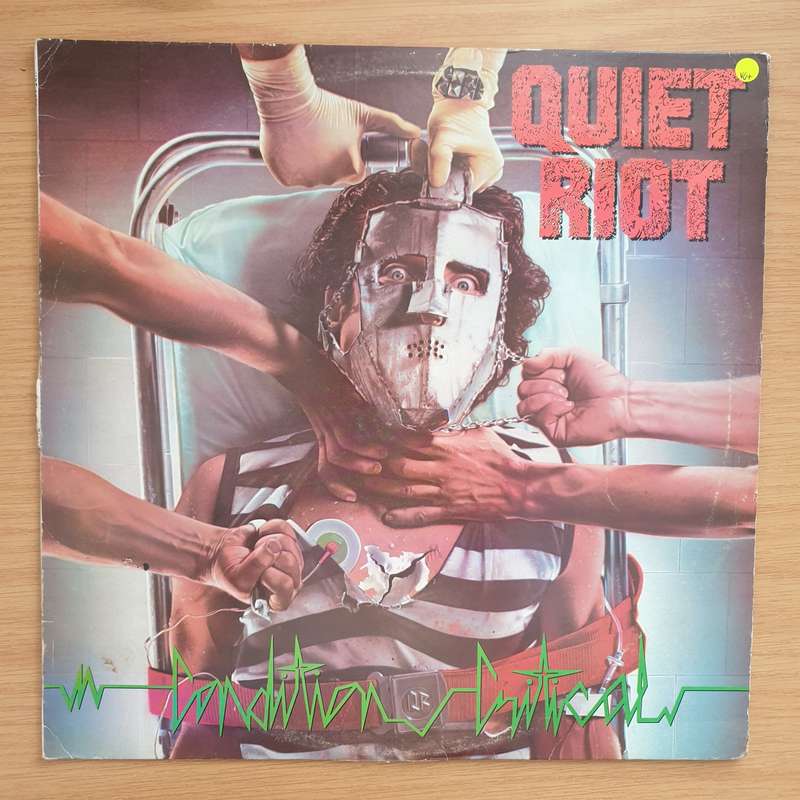 Quiet Riot  Condition Critical - Vinyl LP Record - Opened  - Very-Good+ Quality (VG+)