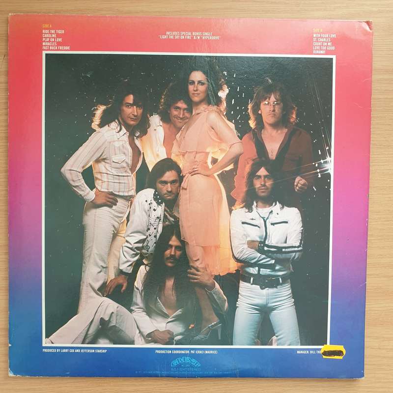 Jefferson Starship  Gold - Vinyl LP Record - Very-Good+ Quality (VG+)