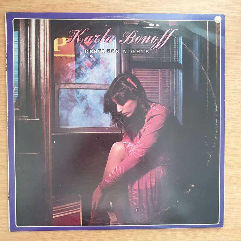 Karla Bonoff  Restless Nights - Vinyl LP Record - Very-Good+ Quality (VG+)
