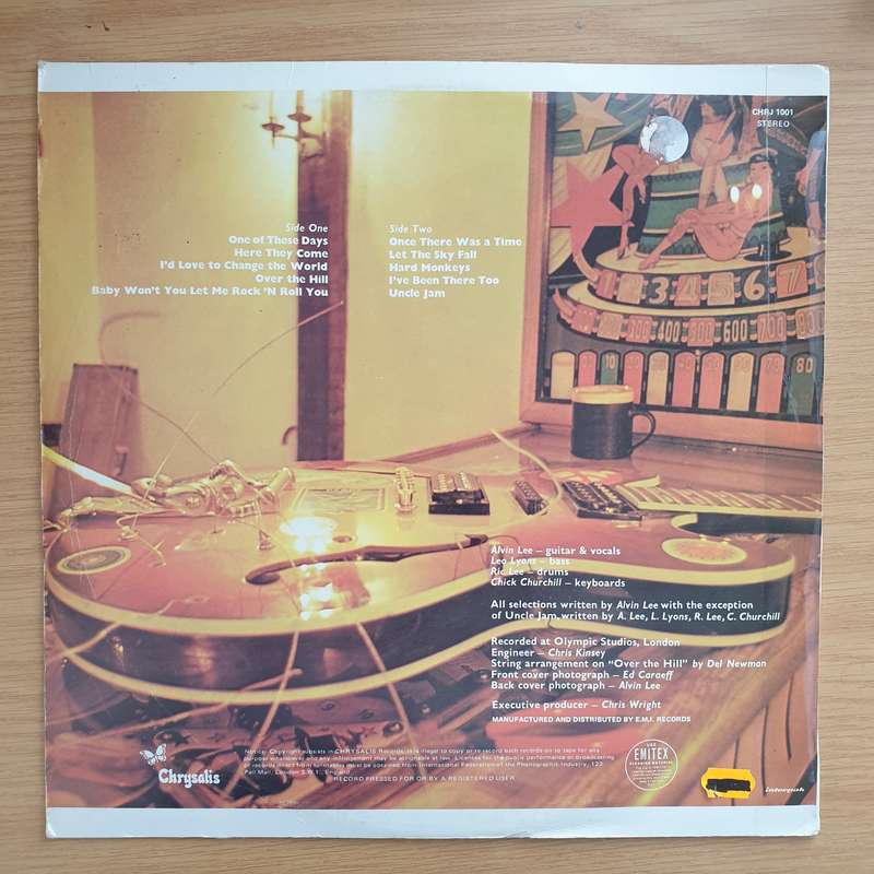 Ten Years After  A Space In Time- Vinyl LP Record - Very-Good+ Quality (VG+)