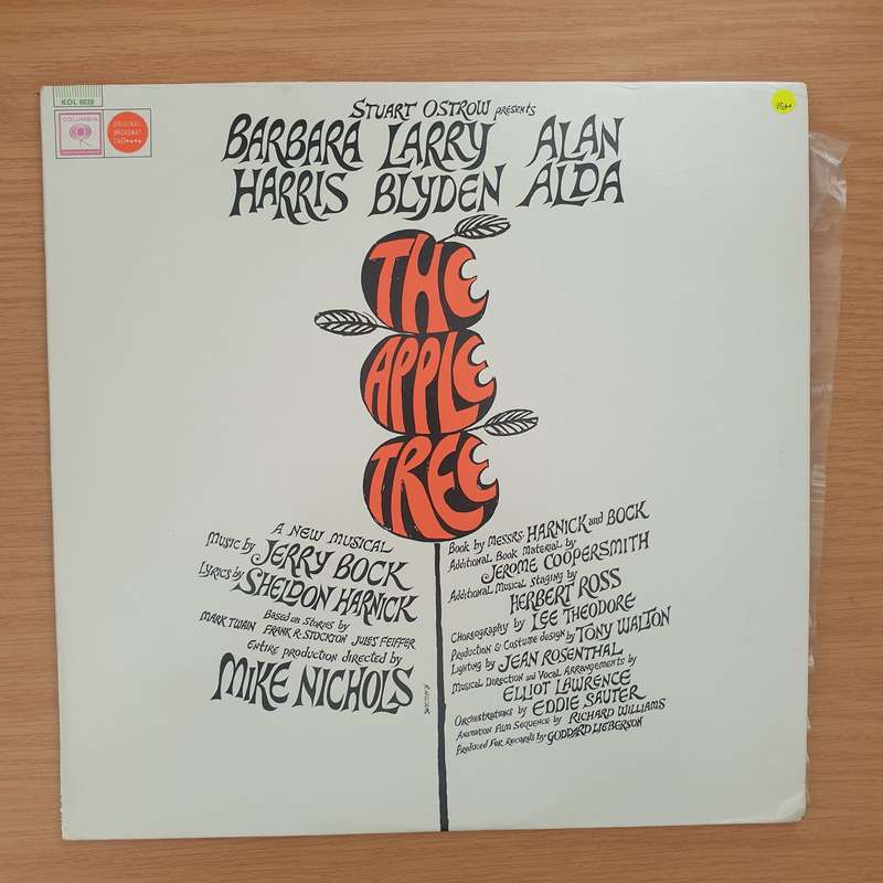 The Apple Tree - Jerry Bock / Sheldon Harnick Featuring Barbara Harris, Larry Blyden and Alan Ald...