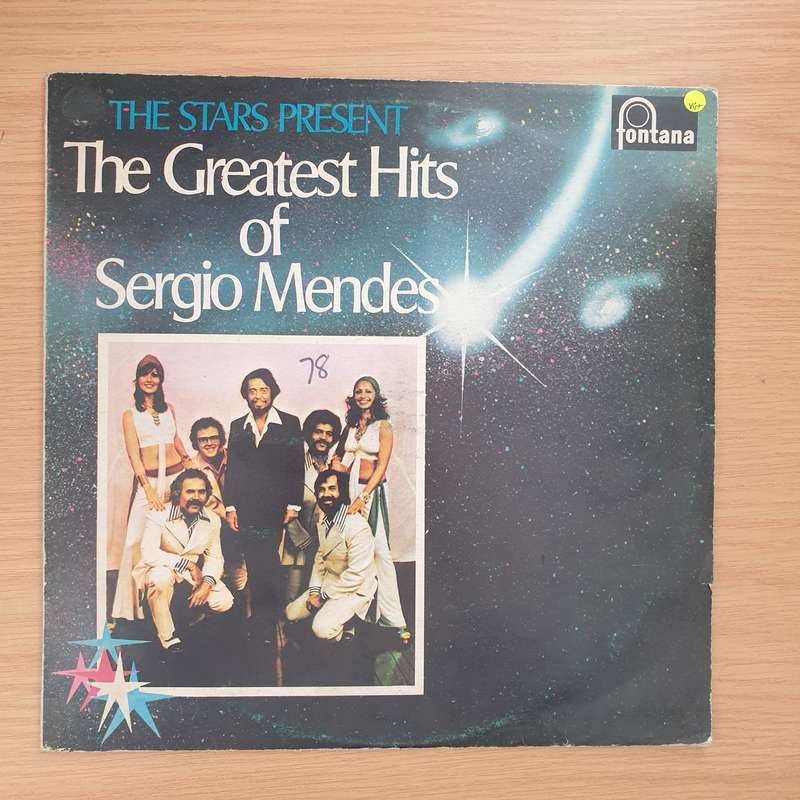 Sergio Mendes - The Greatest Hits of Sergio Mendes  - Vinyl LP Record - Very-Good+ Quality (VG+)