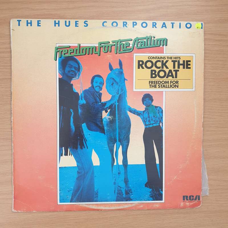 The Hues Corporation  Freedom For The Stallion - Vinyl LP Record - Very-Good+ Quality (VG+)