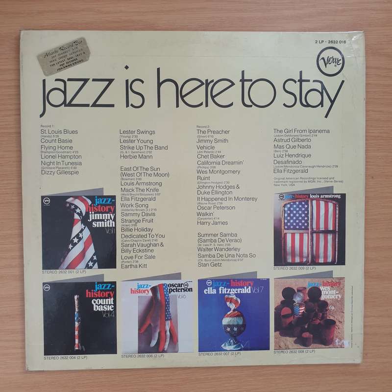Jazz Is Here To Stay  - Double Vinyl LP Record - Very-Good+ Quality (VG+)