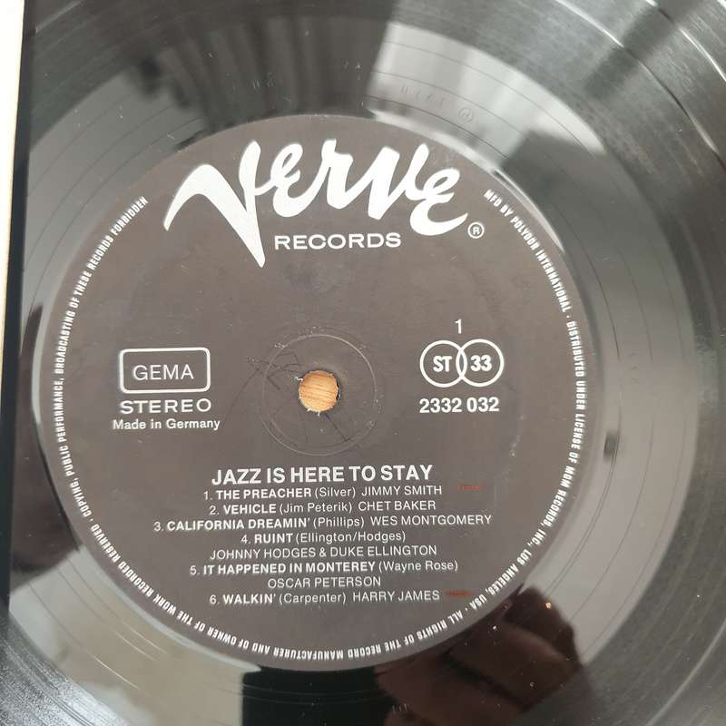 Jazz Is Here To Stay  - Double Vinyl LP Record - Very-Good+ Quality (VG+)