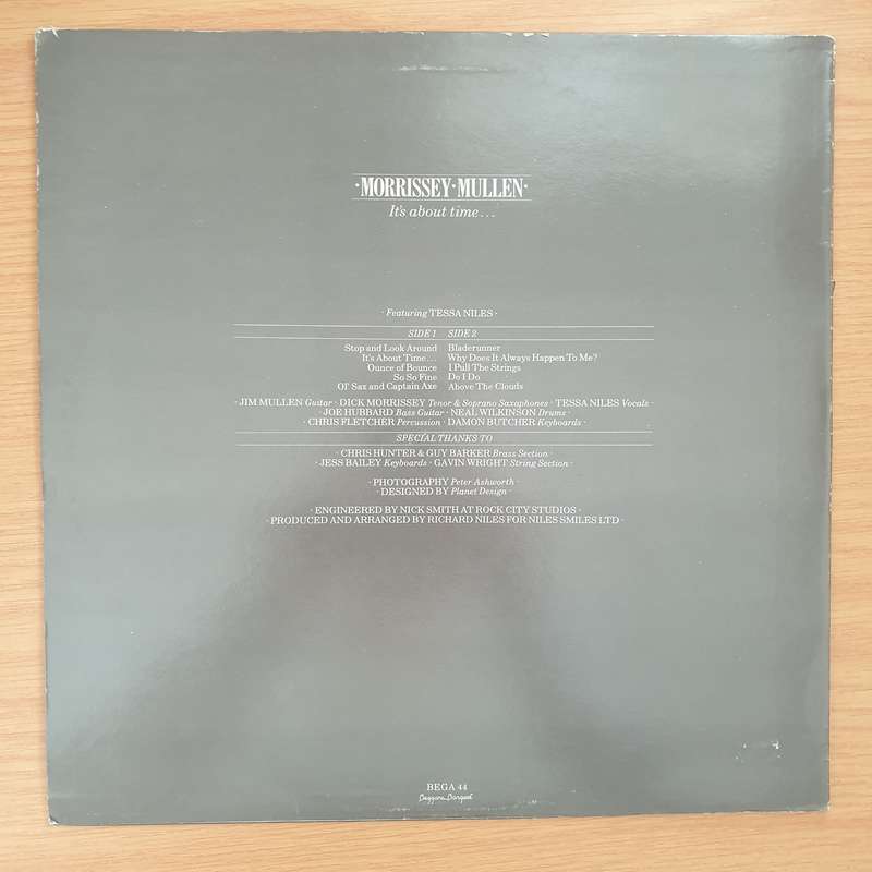 Morrissey Mullen  It's About Time... - Vinyl LP Record - Very-Good+ Quality (VG+)
